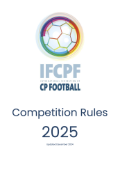 IFCPF Competition Rules - 2025